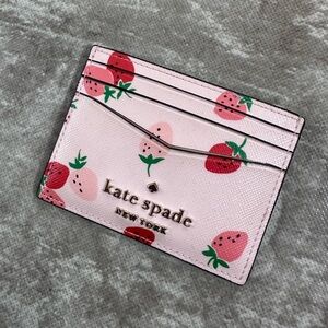 Kate Spade Strawberry Card Holder